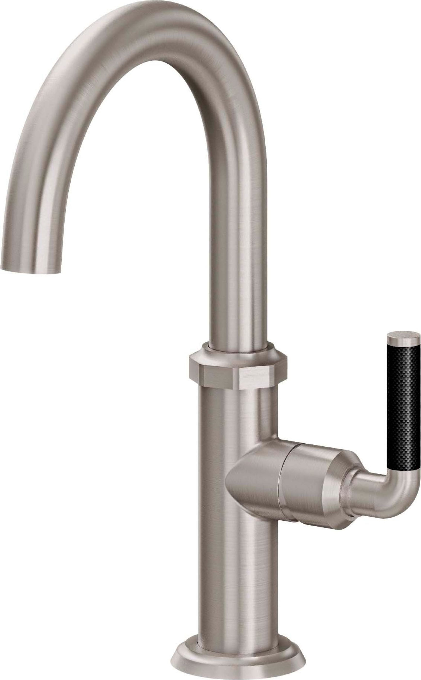 California Faucets - 3109F-1-SN - Single Hole Lavatory/Bar/Prep Faucet - Low Spout - Satin Nickel  - Descanso
