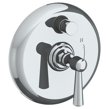 Wall Mounted Pressure Balance Shower Trim With Diverter, 7 1/2" - Maison&Co.