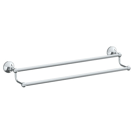 Wall Mounted Double Towel Bar, 24" - Maison&Co.