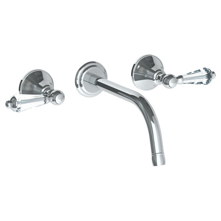Wall Mounted 3 Hole Lavatory Set With 8 3/8" Ctc Spout - Maison&Co.