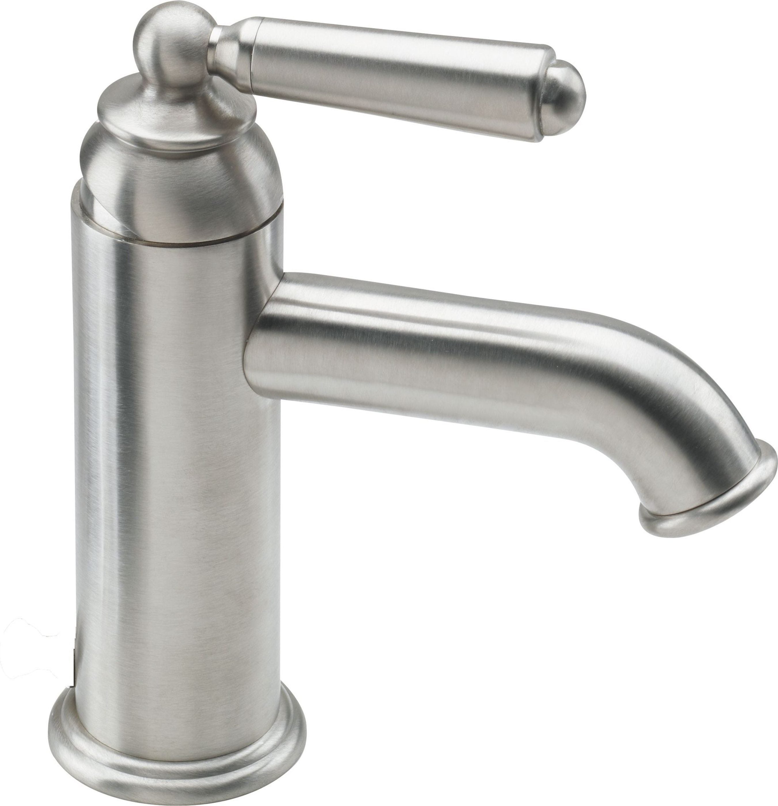 California Faucets - 3301-1-SN - Single Hole Lavatory Faucet - Satin Nickel  - Montecito