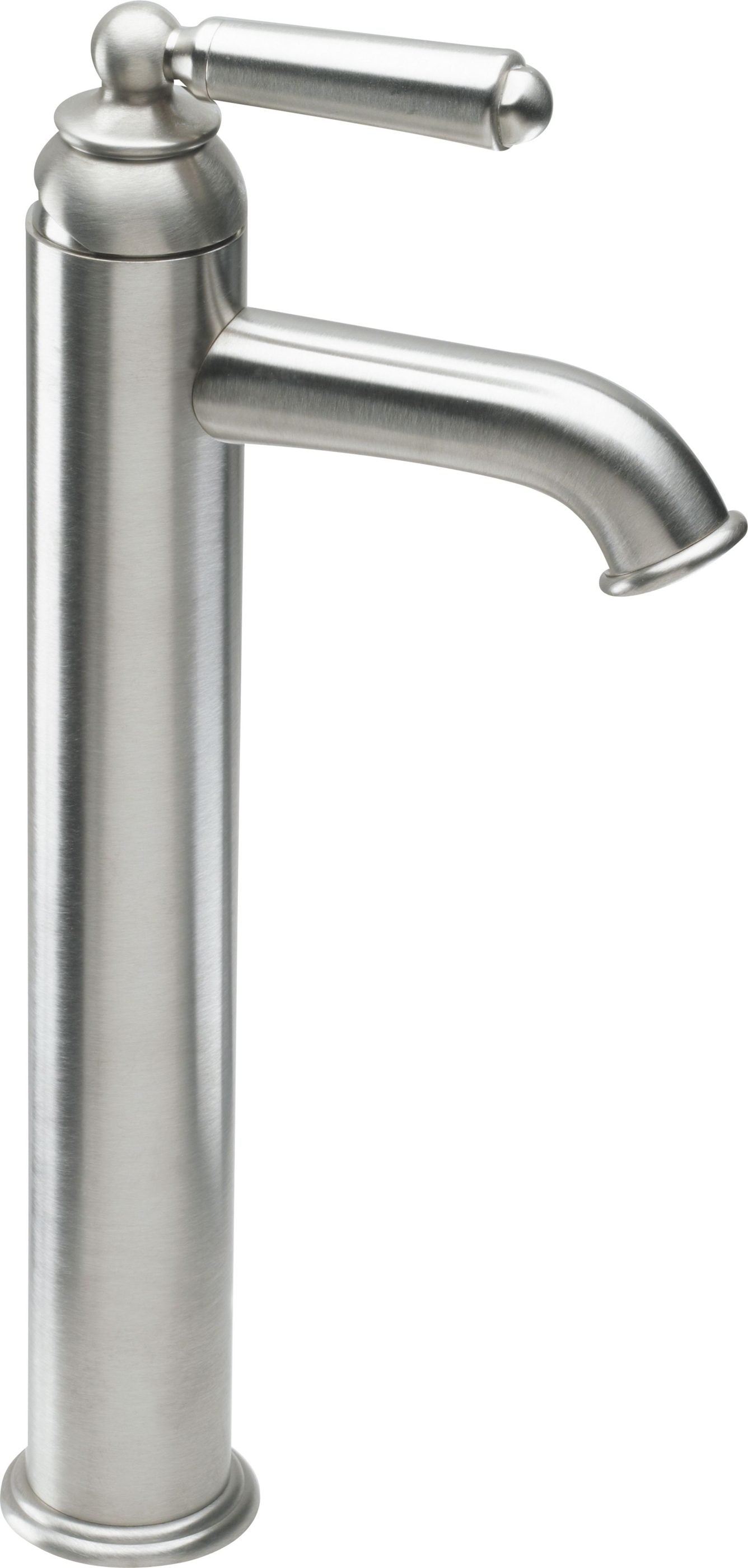 California Faucets - 3301-2-SN - Single Hole Lavatory Faucet - Satin Nickel  - Montecito