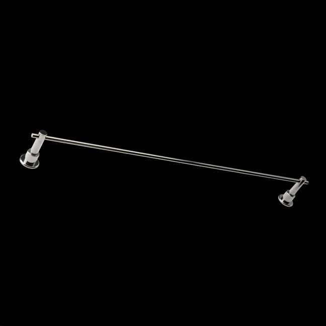 Wall-mount towel bar made of stainless steel. W: 25” D: 2 7/8” H: 1 3/8” - Maison&Co.