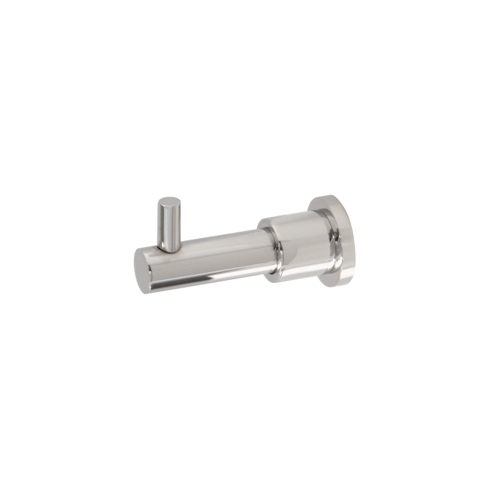 Wall-mount robe hook made of stainless steel.W: 1 3/8”D: 2 5/8” H: 1 3/4” - Maison&Co.