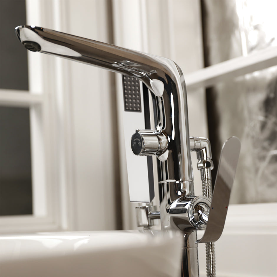 Rectangular shower head 8" x 12", arm sold separately. - Maison&Co.