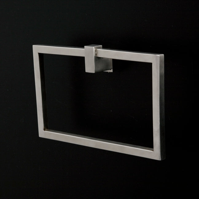 Wall-mount towel ring made of stainless steel. - Maison&Co.