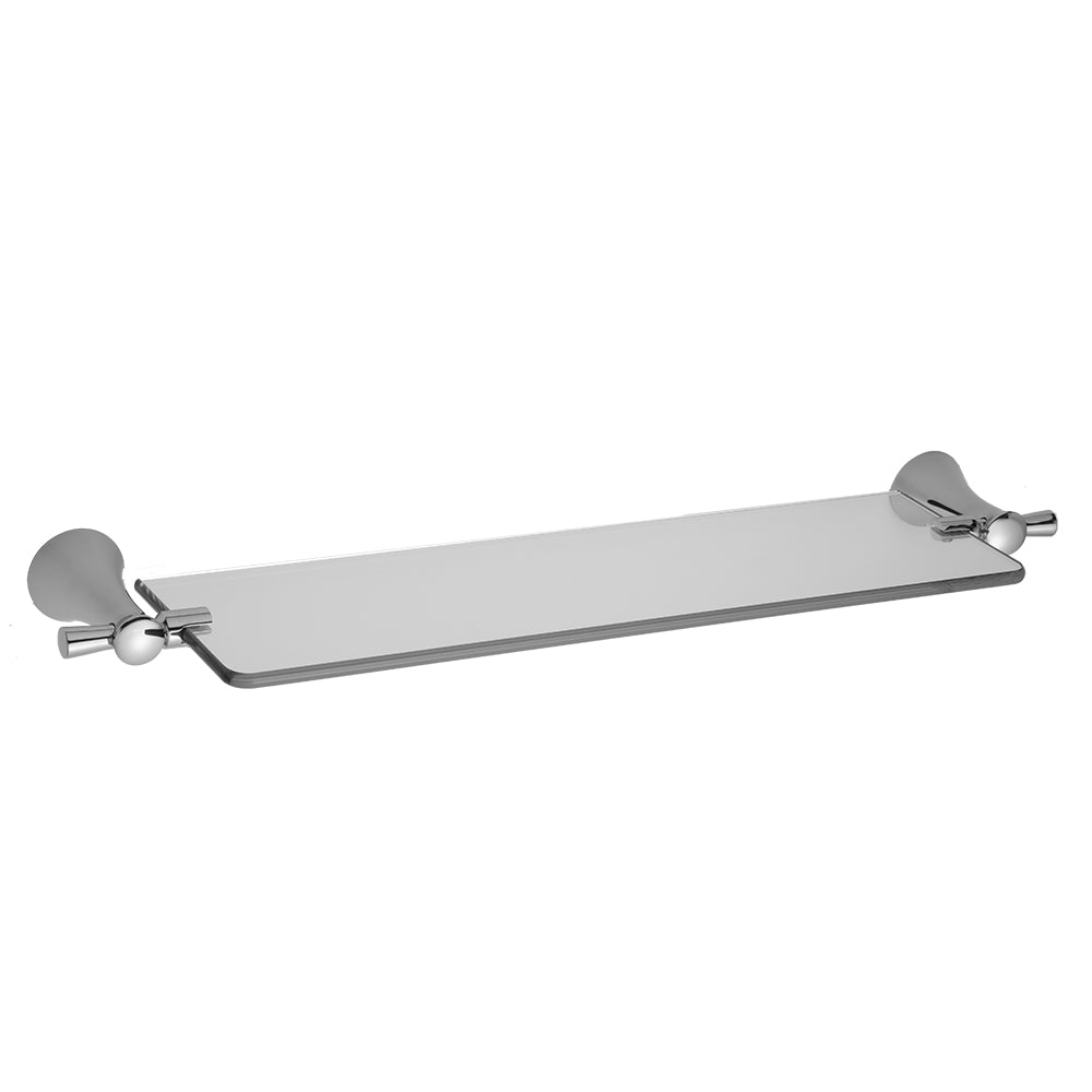 Cranford Glass Shelf in Multiple Finishes - Maison&Co.