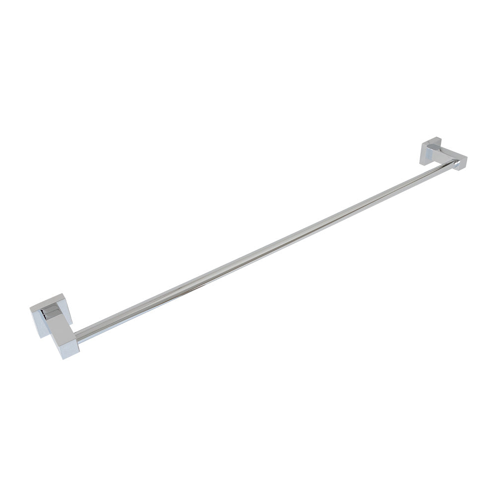 Wall-mount 24 5/8"W towel bar made of chrome plated brass. - Maison&Co.