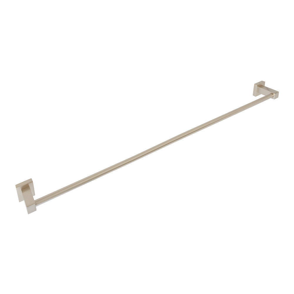 Wall-mount 32 1/2"W towel bar made of chrome plated brass. - Maison&Co.