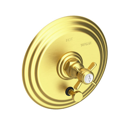 Balanced Pressure Tub & Shower Diverter Plate With Handle in Multiple Finishes - Maison&Co.