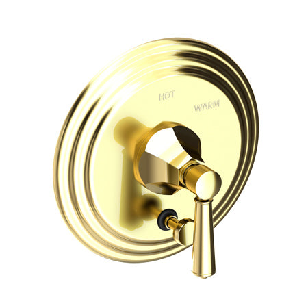 Balanced Pressure Tub & Shower Diverter Plate With Handle in Multiple Finishes - Maison&Co.