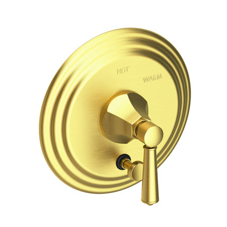 Balanced Pressure Tub & Shower Diverter Plate With Handle in Multiple Finishes - Maison&Co.