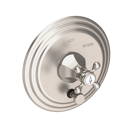 Balanced Pressure Tub & Shower Diverter Plate With Handle in Multiple Finishes - Maison&Co.