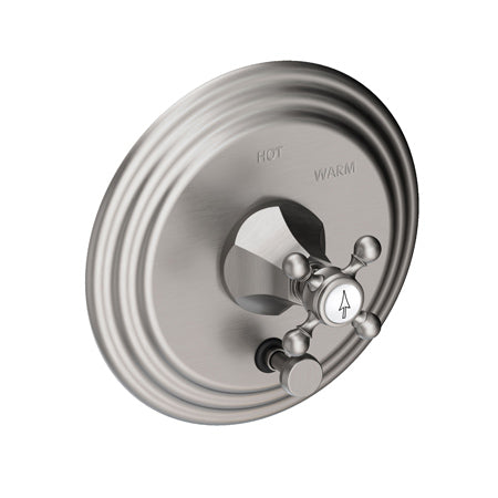 Balanced Pressure Tub & Shower Diverter Plate With Handle in Multiple Finishes - Maison&Co.