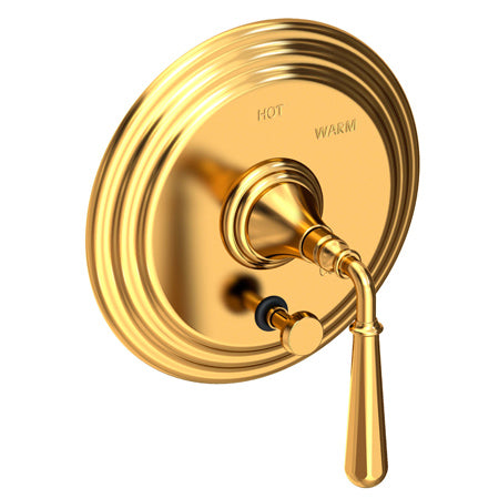 Balanced Pressure Tub & Shower Diverter Plate With Handle in Multiple Finishes - Maison&Co.