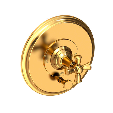 Balanced Pressure Tub & Shower Diverter Plate With Handle in Multiple Finishes - Maison&Co.