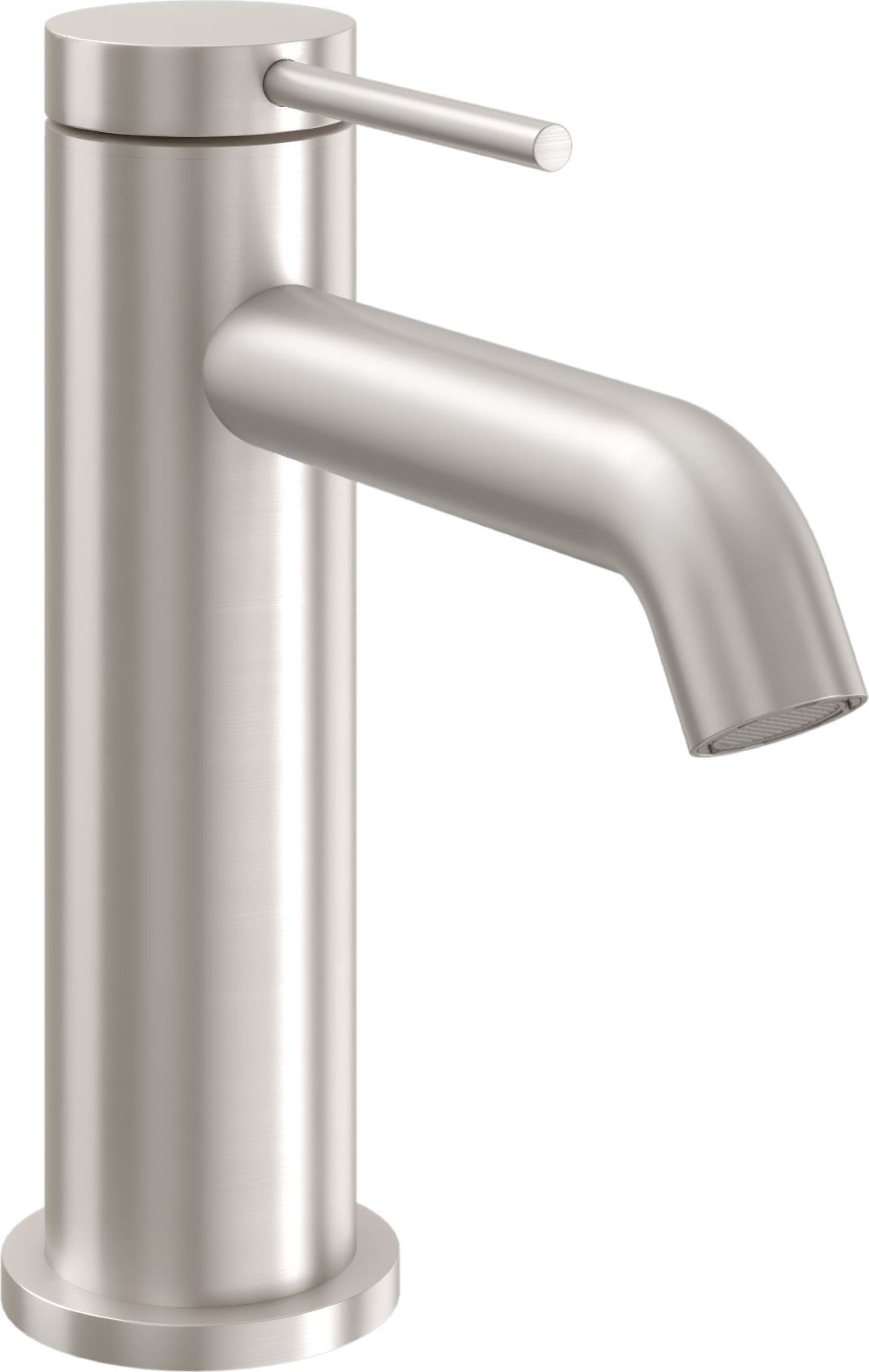 California Faucets - 5201-1-SN - Single Hole Lavatory Faucet - Satin Nickel  - D Street