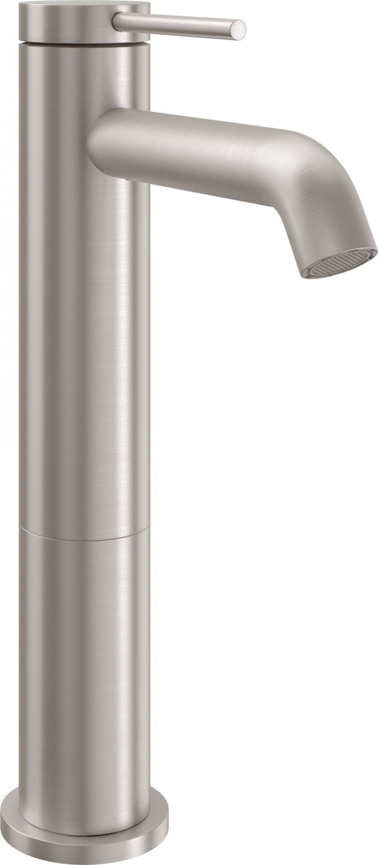 California Faucets - 5201-3-SN - Single Hole Lavatory Faucet - Satin Nickel  - D Street