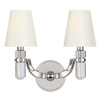 Hudson Valley - 982-PN-WS - Two Light Wall Sconce - Dayton - Polished Nickel