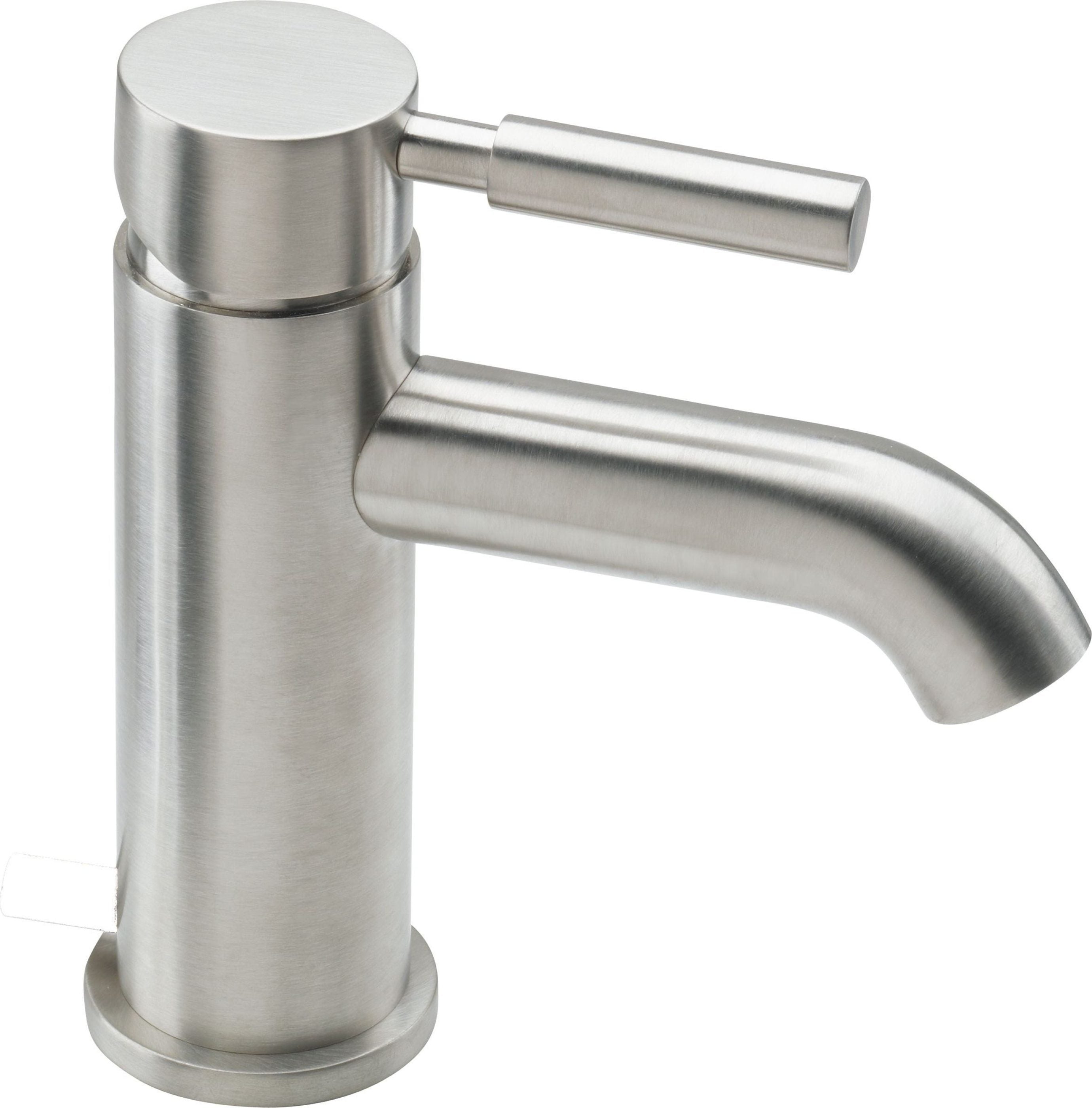 California Faucets - 6201-1-SN - Single Hole Lavatory Faucet - Satin Nickel  - Avalon