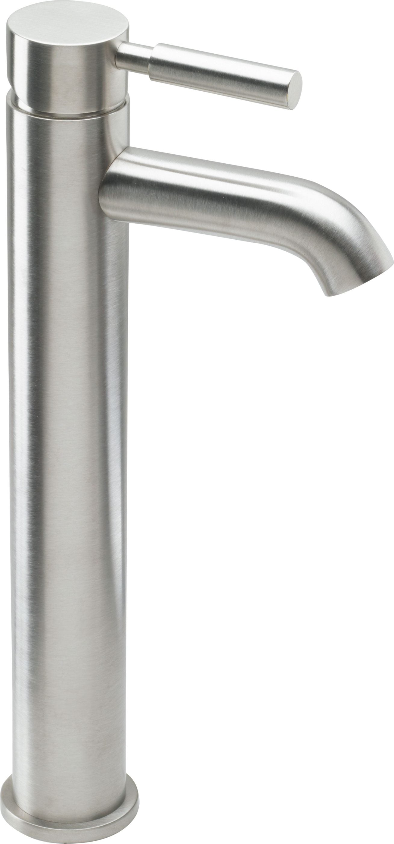 California Faucets - 6201-2-SN - Single Hole Lavatory Faucet - Satin Nickel  - Avalon