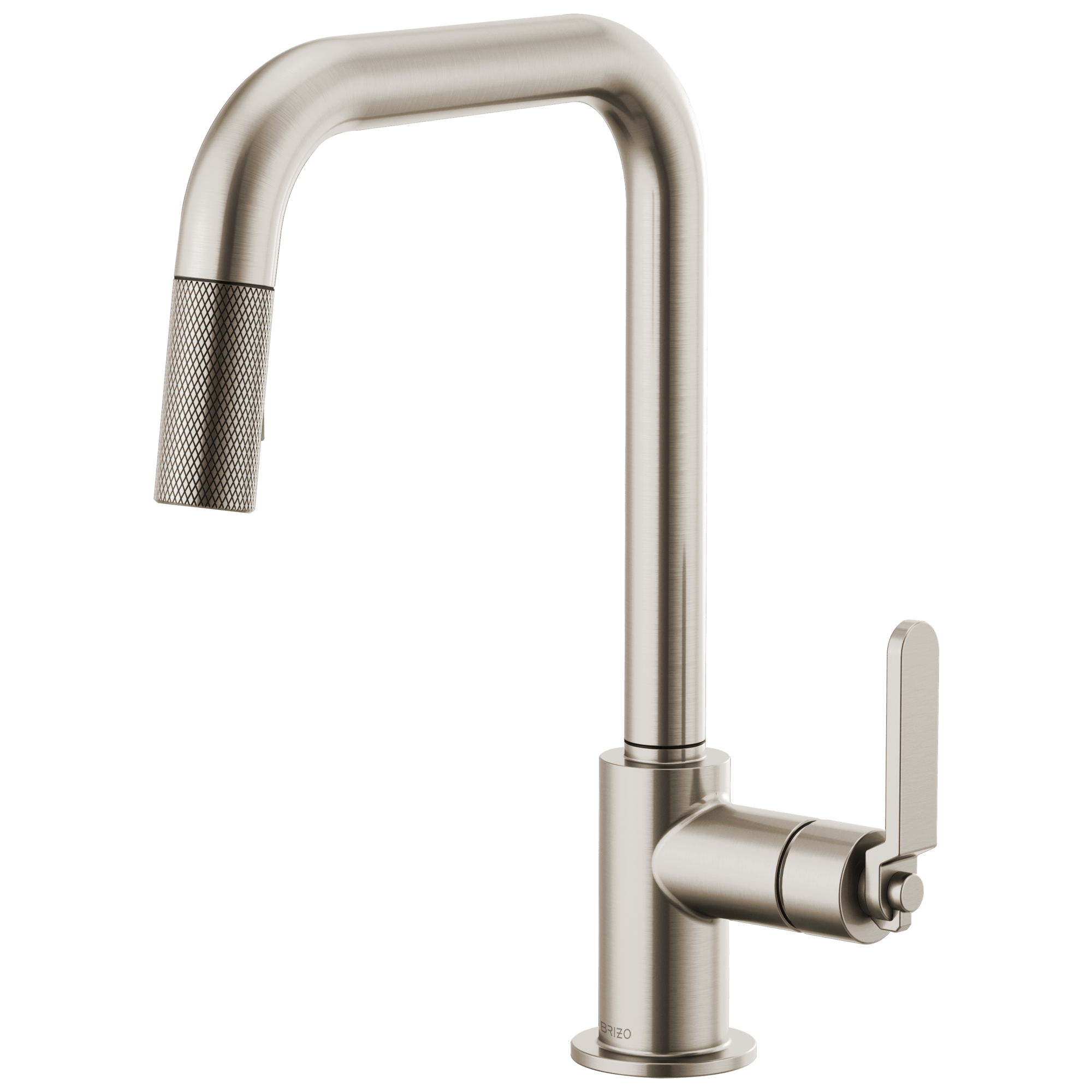 Brizo Litze®: Pull-Down Faucet with Square Spout and Industrial Handle - Maison&Co.