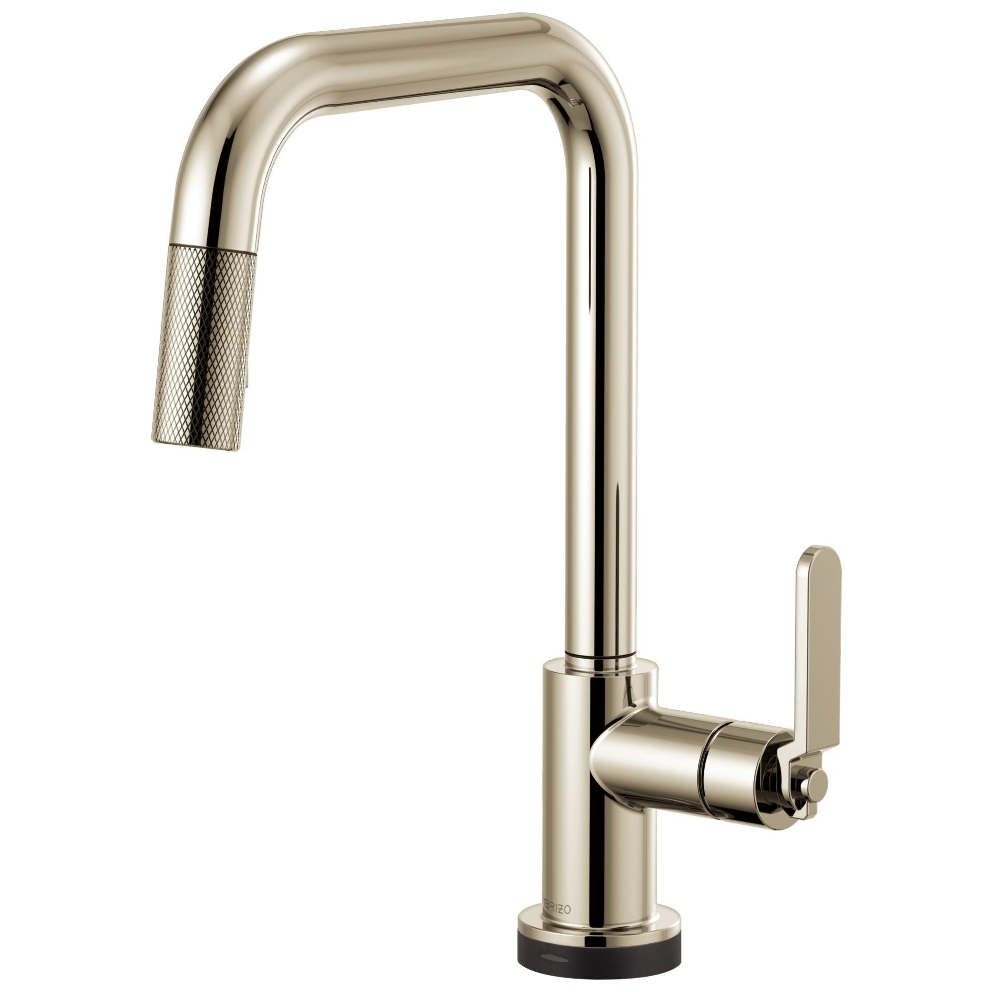 Brizo Litze®: SmartTouch® Pull-Down Kitchen Faucet with Square Spout and Industrial Handle - Maison&Co.