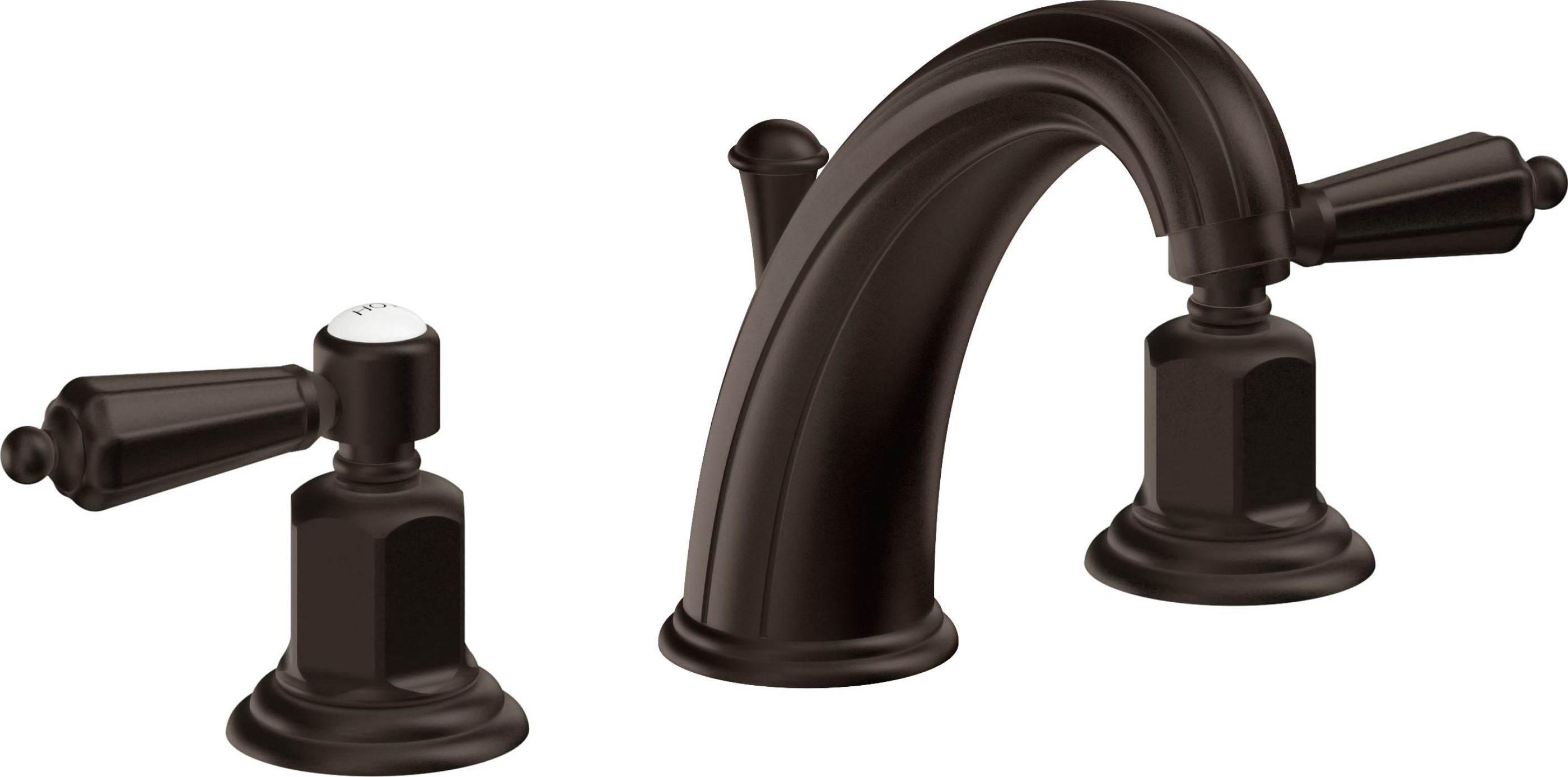 California Faucets - 6802-BTB - 8" Widespread Lavatory Faucet - Bella Terra Bronze - San Clemente