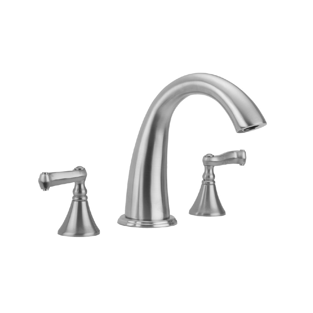 Cranford Roman Tub Set with Ribbon Lever Lever Handles in Multiple Finishes - Maison&Co.