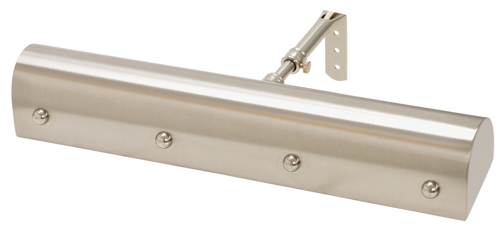 House of Troy - TB14-SN/PN - Two Light Picture Light - Traditional Picture Lights - Satin Nickel With Polished Nickel Accents