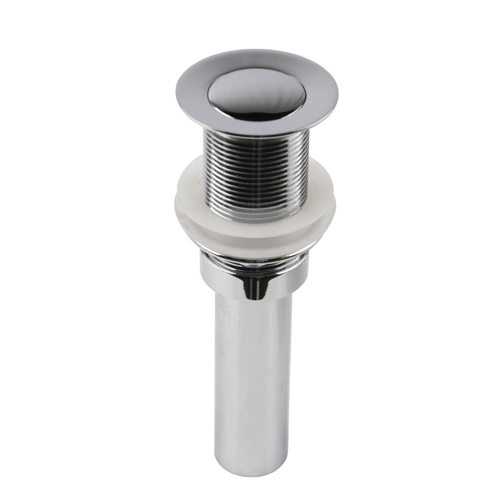 Click-clack drain for European sinks, no overflow holes, suitable for s. steel and concrete sinks.  DIAM: 2 1/2” - Maison&Co.