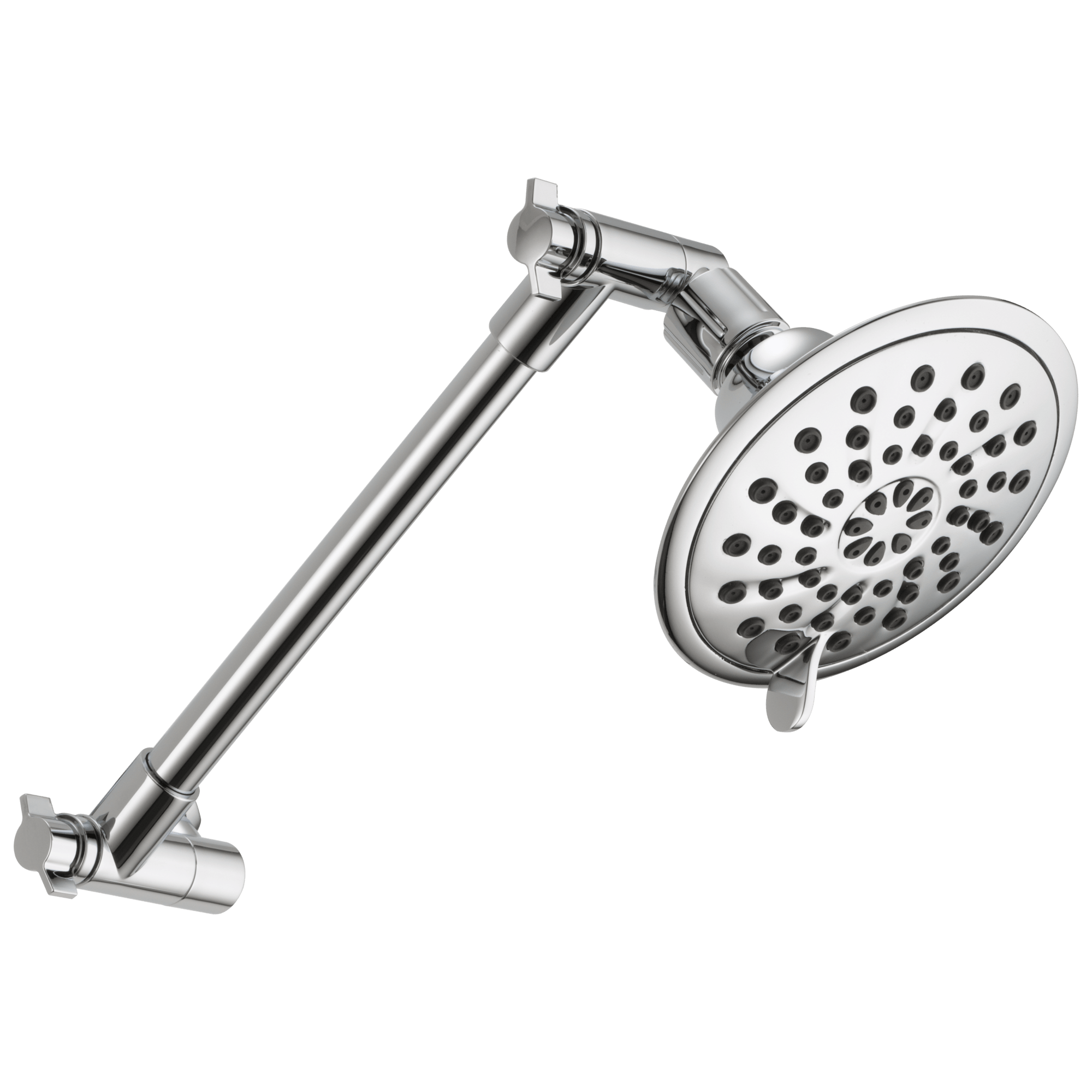 Peerless Universal Showering Components: 3-Setting Shower Head with Adjustable Arm - Maison&Co.