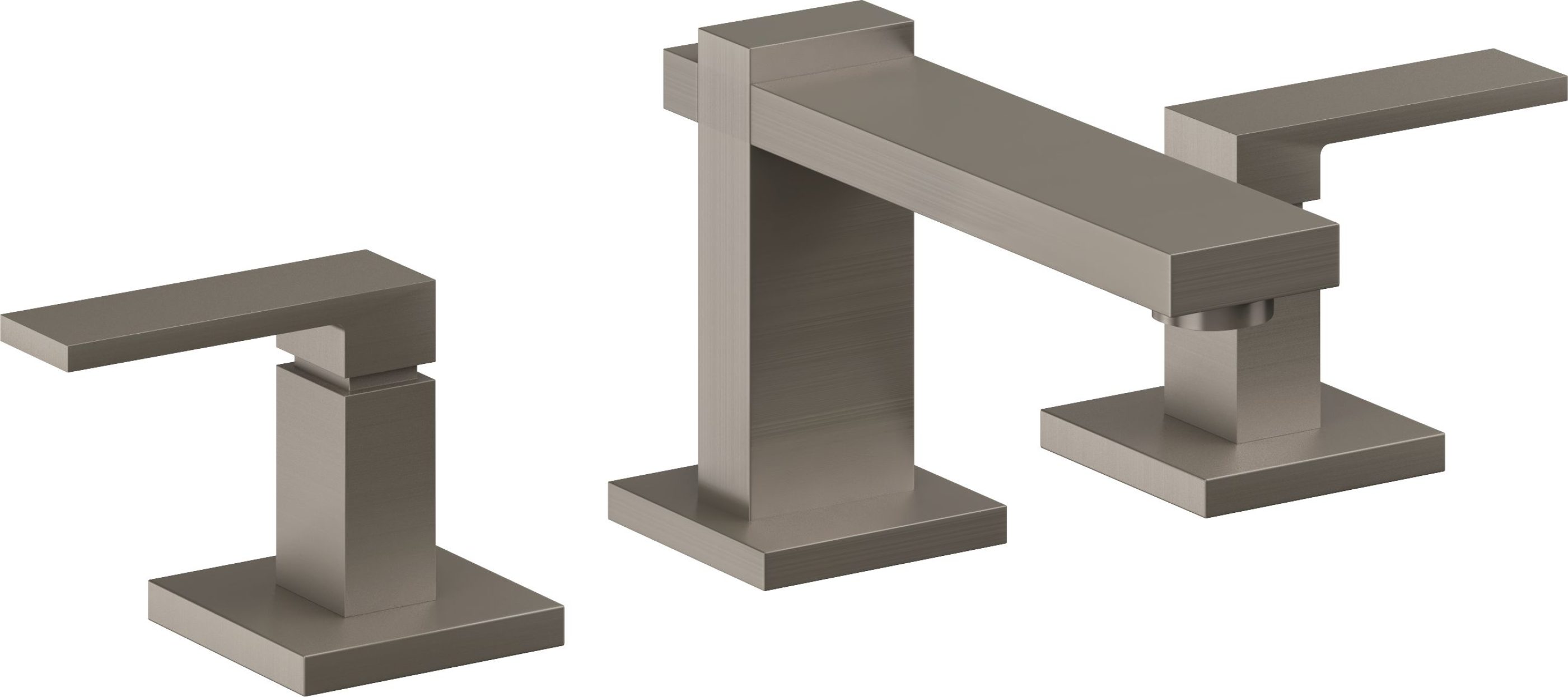 California Faucets - 7702-GRP - 8" Widespread Lavatory Faucet - Graphite (PVD) - Morro Bay