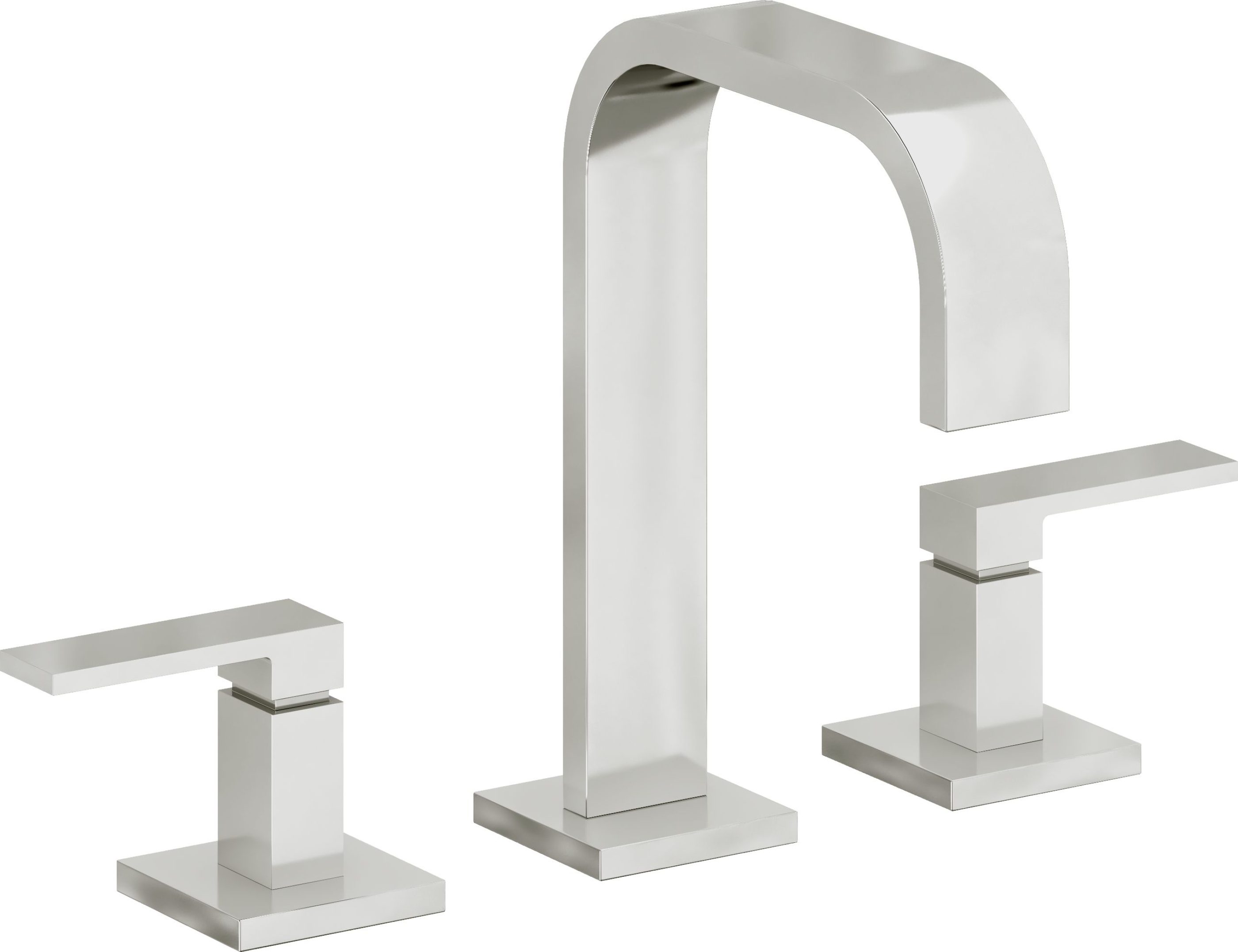 California Faucets - 7802-PC - 8" Widespread Lavatory Faucet - Polished Chrome - Terra Mar