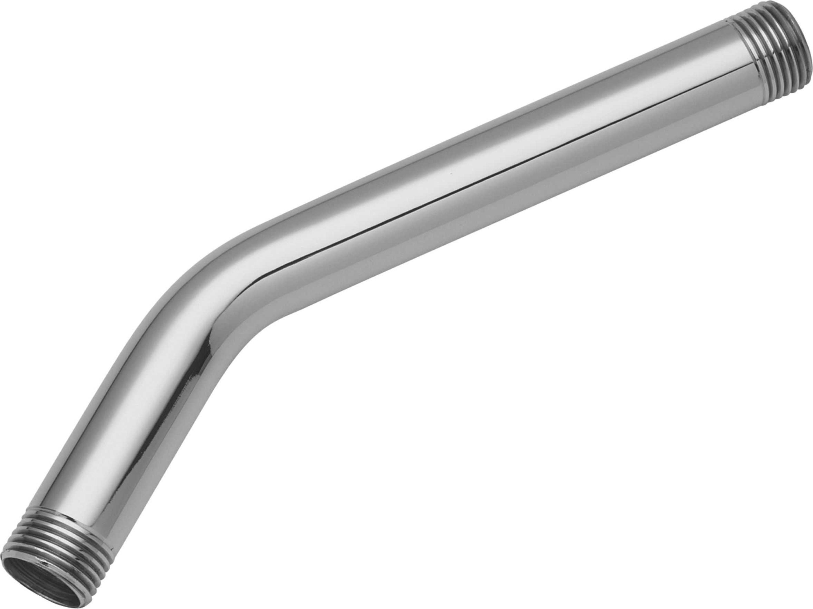 California Faucets - 9104-SN - 8" Brass Shower Arm - Satin Nickel