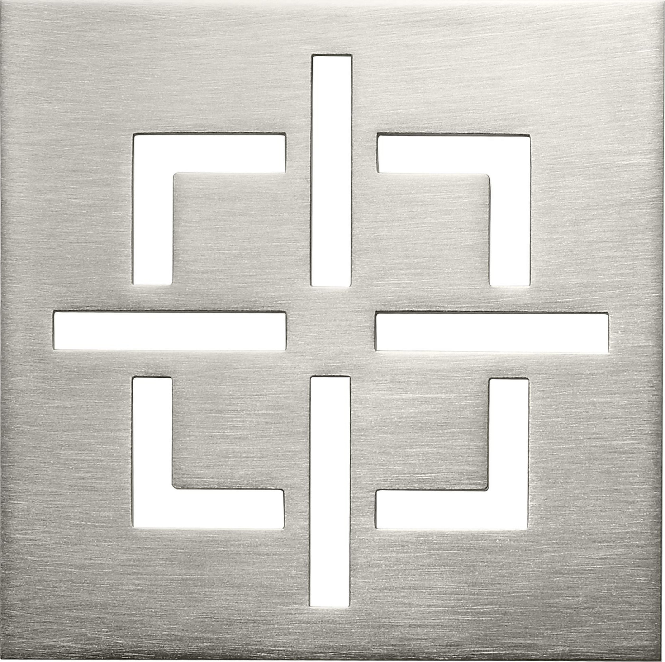 California Faucets - 9196-A-SN - Camden StyleDrain® Trim Grid Only  - Satin Nickel