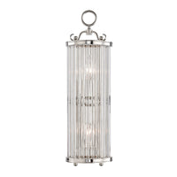 Hudson Valley - MDS200-PN - Two Light Wall Sconce - Glass No.1 - Polished Nickel