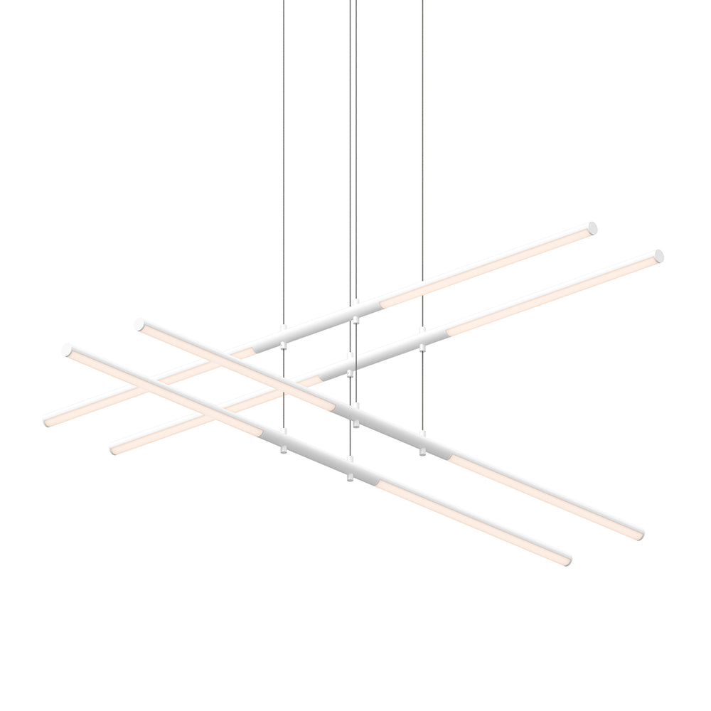Sonneman - 2802.03 - LED Pendant - Tik-Tak - Satin White