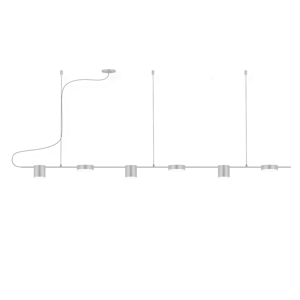 Sonneman - 2886.16 - LED Pendant - Counterpoint - Bright Satin Aluminum