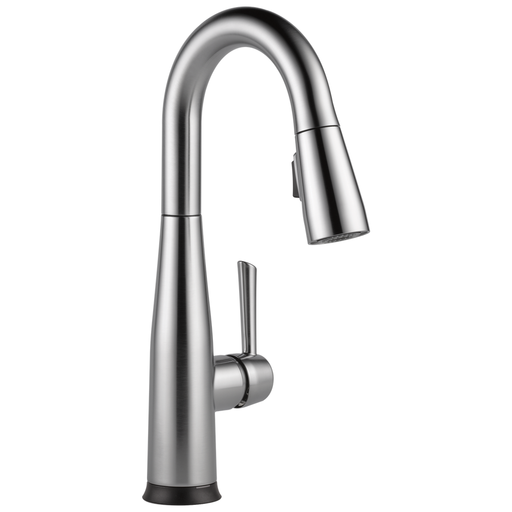 Delta Essa®: Single Handle Pull-Down Bar / Prep Faucet with Touch<sub>2</sub>O® Technology