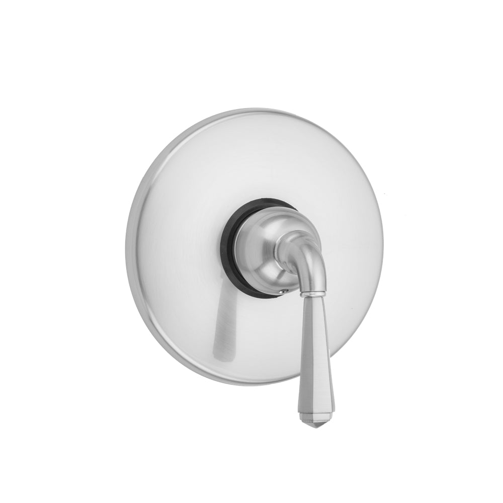 Round Plate With Hex Lever Trim For Pressure Balance Valve (J-PBV) in Multiple Finishes - Maison&Co.