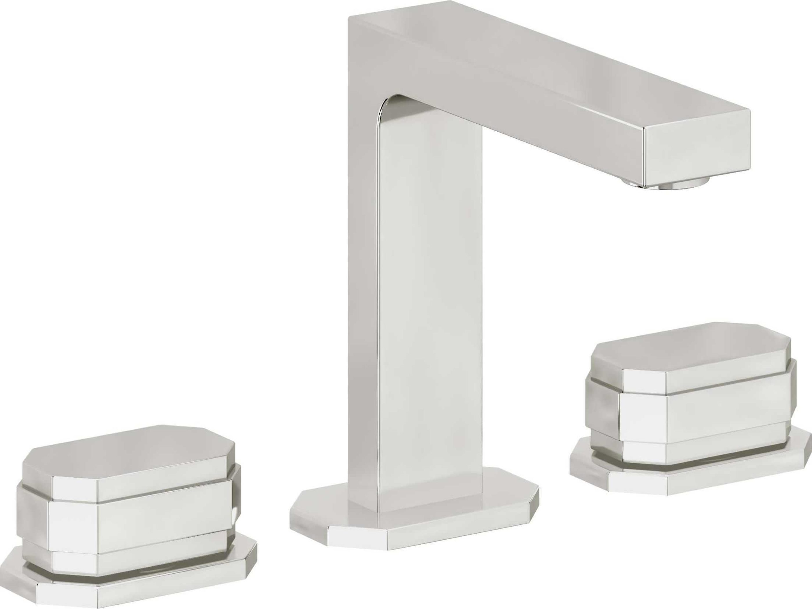 California Faucets - C202BZB-PC - 8" Widespread Lavatory Faucet with ZeroDrain - Polished Chrome - Doheny