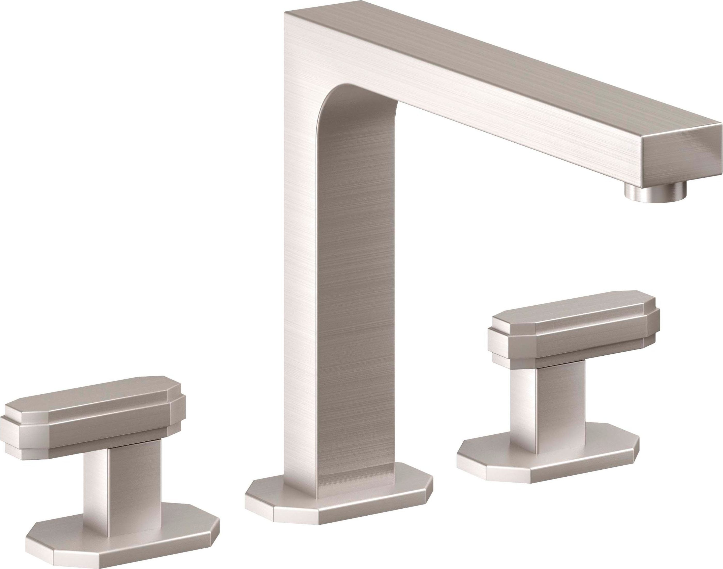 California Faucets - C208-SN - Complete Roman Tub Set - Satin Nickel  - Doheny