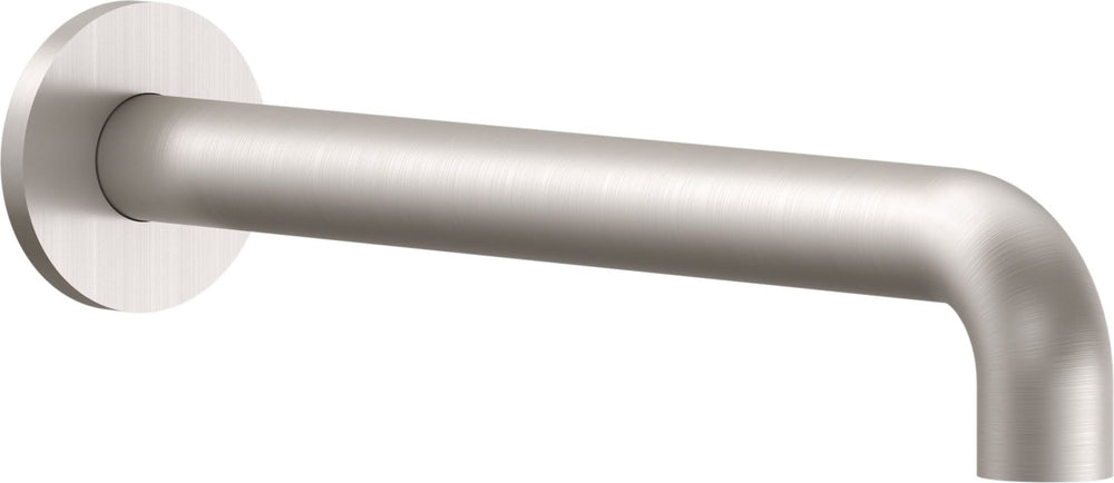 California Faucets - D-52-52-SN - Deluxe Wall Tub Spout - Satin Nickel