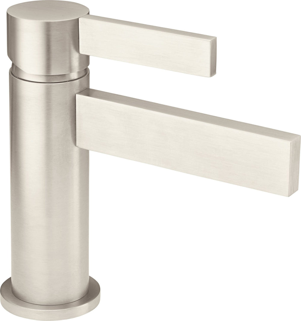 California Faucets - E301-1-SN - Single Hole Lavatory Faucet - Satin Nickel  - Bel Canto