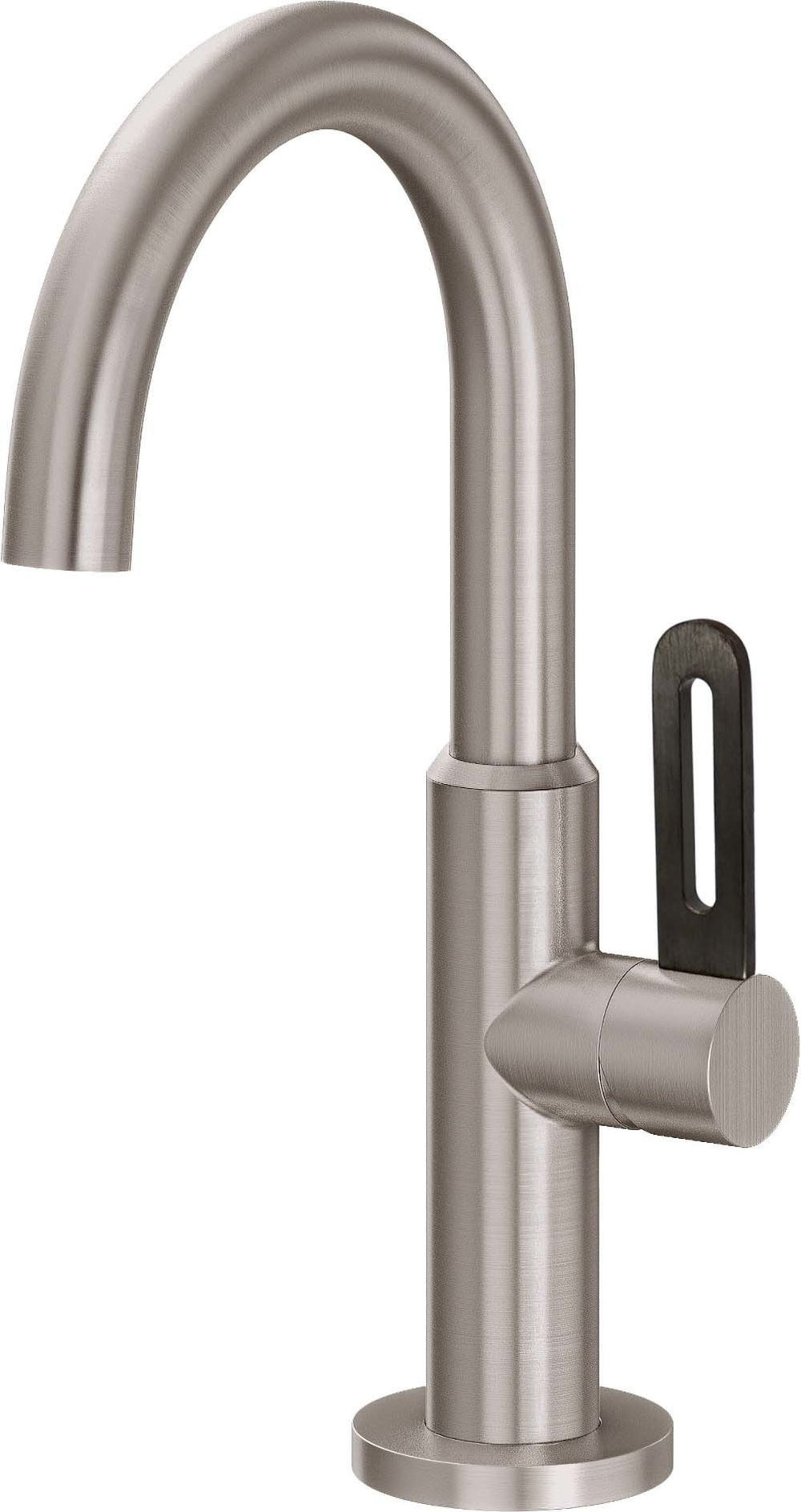 California Faucets - E309RB-1-SN - Single Hole Lavatory/Bar/Prep Faucet - Low Spout - Satin Nickel  - Bel Canto