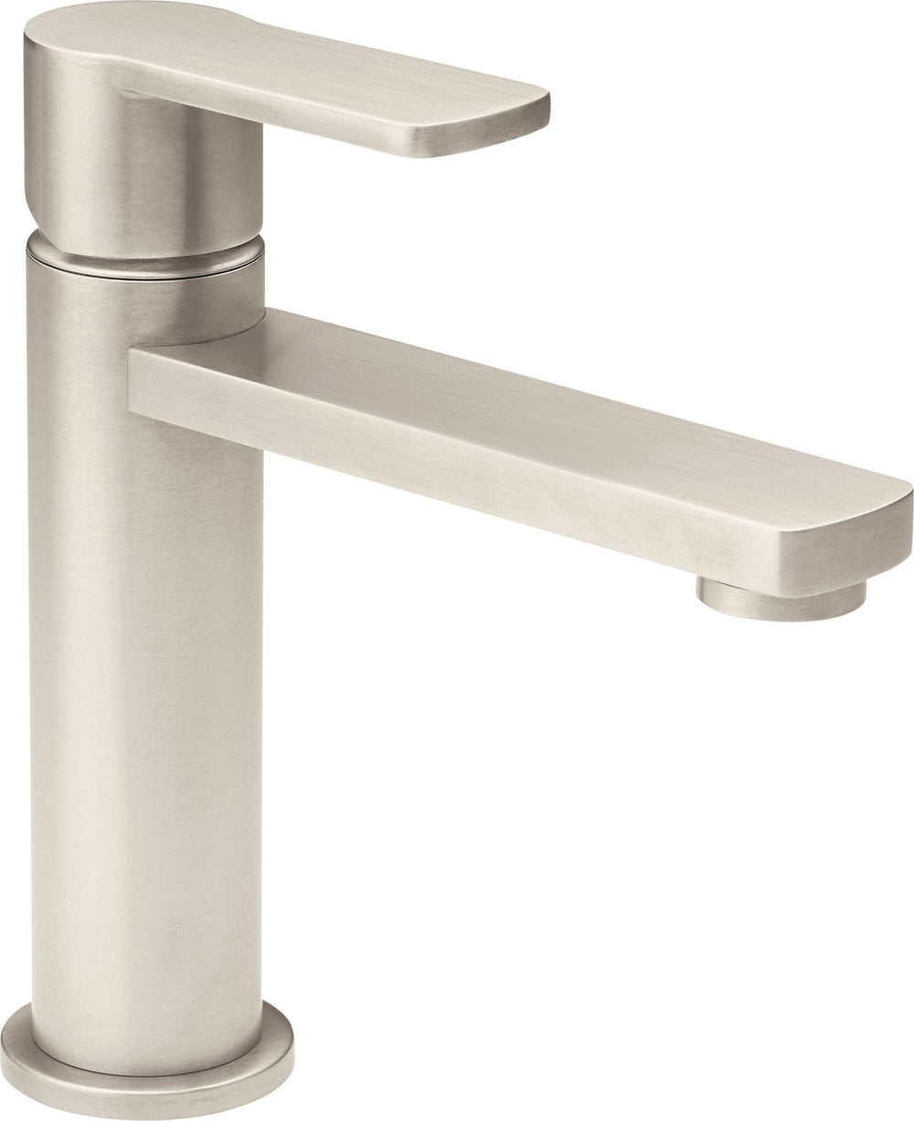California Faucets - E401-1-SN - Single Hole Lavatory Faucet - Satin Nickel  - Arpeggio