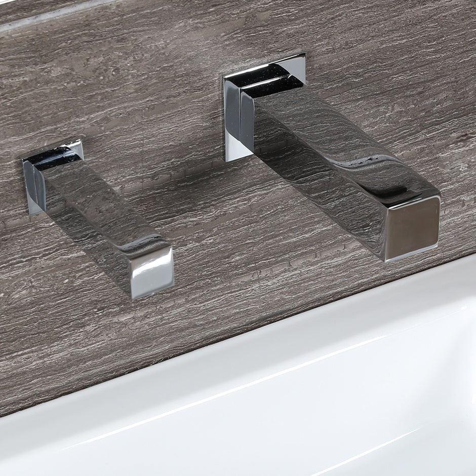 Wall-mount single-hole electronic soap dispenser. SPOUT: 4 1/2". W: 1 1/2". - Maison&Co.