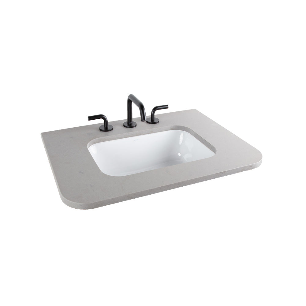 Countertop for vanity FLT-W-24 with a cut-out for sink H270. Stone *Specify finish option*. W:24" X D:22" - Maison&Co.