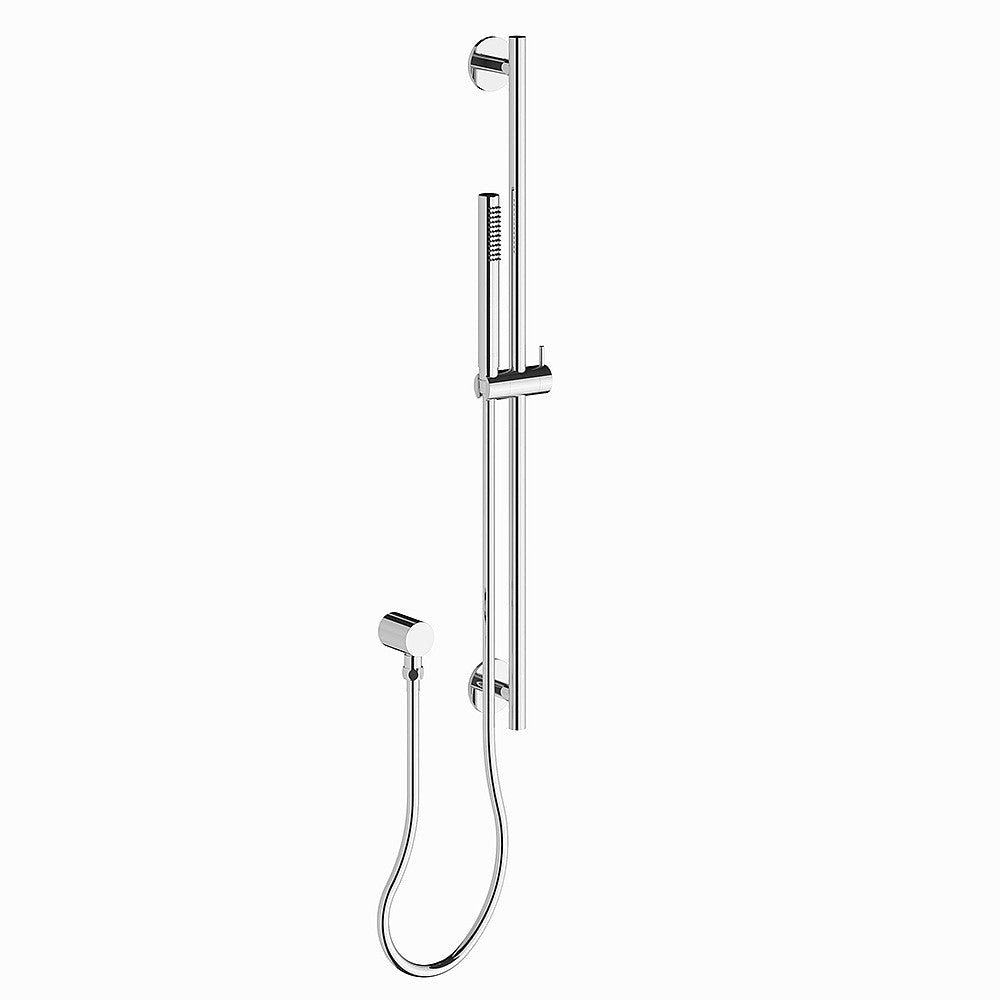 Franz Viegener - FV128/K6V-PC - Slidebar With Handshower Assembly And Elbow - Polished Chrome